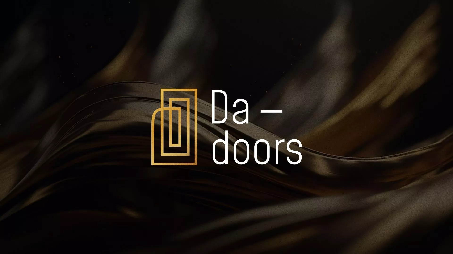 Разработка логотипа для компании «DA-DOORS» в Новоржеве